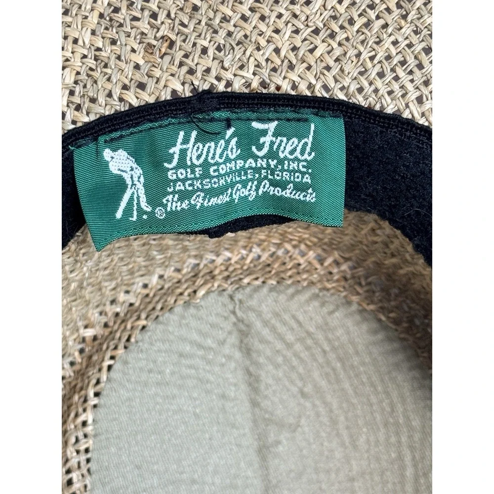 Here's Fred Golf Hat Gator Logo One‎ Size Jacksonville,FL 1996